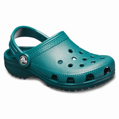 Crocs Çocuk Terlik | Crocs Classic - Yeşil, Boyut 17-35